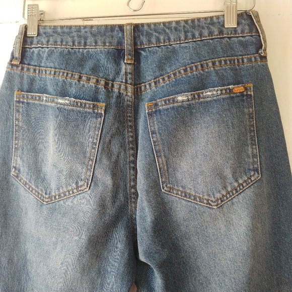 Special A Los Angeles High Rise Distressed Ankle Jeans 100% Cotton SZ 27 - Picture 10 of 12